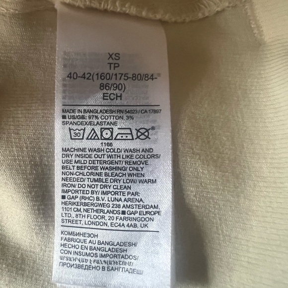 XS Banana Republic Corduroy Cargo Utility Jumpsuit - Picture 6 of 7